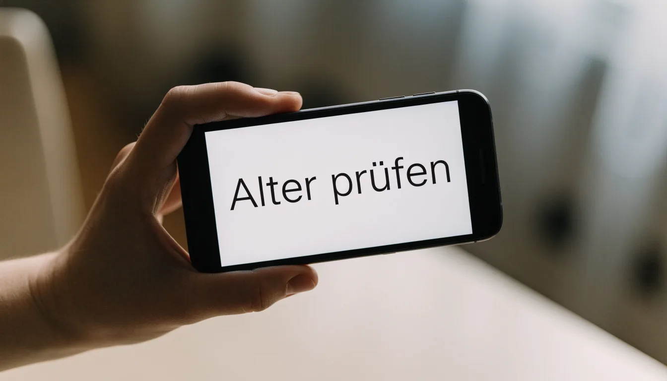 Der Rand eines Spielfelds mit weißer Linie und Eckfahne bei Nebel am frühen Morgen, ohne Menschen.