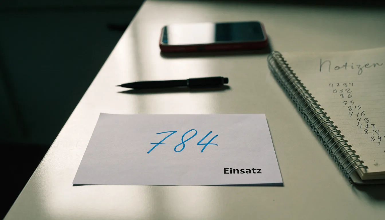 Ein leerer Papierwettschein und ein Kugelschreiber auf einer glatten Schreibtischplatte, daneben ein aufgeschlagenes Notizbuch mit handschriftlichen Notizen.